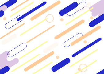 Cute background material Memphis pattern