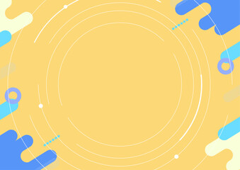 Cute background material Memphis pattern