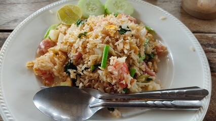 rice with chicken