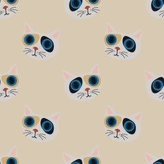 Cutes vector ilustration seamless patern.Great for textile,fabric,wrapping paper,and any print.