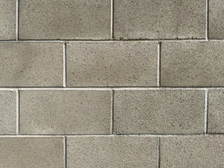 Obraz premium gray concrete block wall background