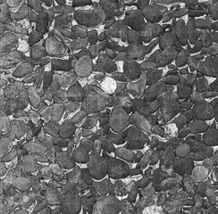 Stone ground pattern, natural stone texture, ground pavement bac. Pencil drawn sketch