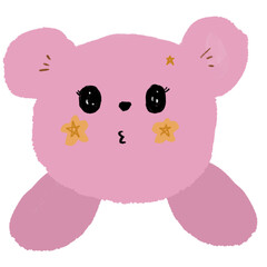 bear for label ,sticker