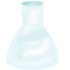 bottle of water isolated