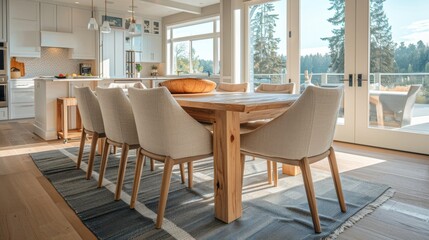 Fototapeta premium Modern Scandinavian Kitchen