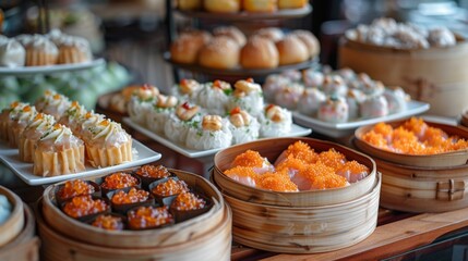 Obraz premium Dim Sum Assortment