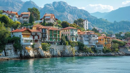 Picturesque Coastal Village