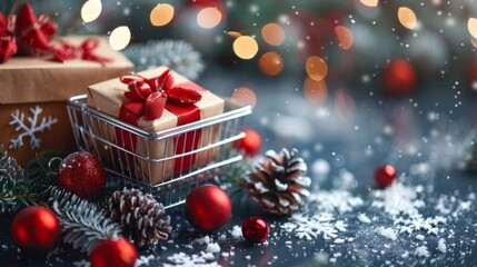 Christmas Holiday Scene