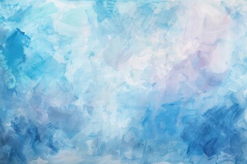 Obraz premium Abstract blue watercolor painting background with white and purple highlights