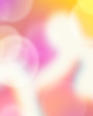 Pink Blur Iridescent Background