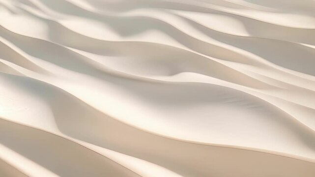 A minimalist pattern composed of sleek fluid lines that capture the effortless beauty of sand being shaped by the wind.