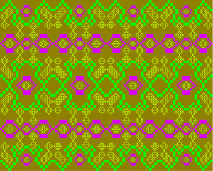 the rectangles are placed together to make a beautiful pattern