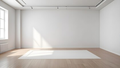 Fototapeta premium empty room with wall