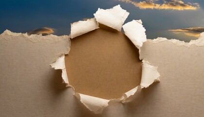 破れた紙のテクスチャ