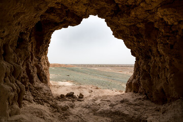 Ruins of ancient Dzhanpik-kala fortress