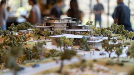 Educational Institute Maquette Display