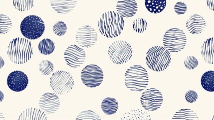 A vibrant representation of diversity and inclusion, showcasing varied patterns within circles symbolizing diverse thoughts, cultures, and backgrounds.