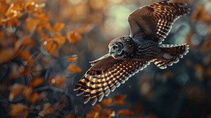 Fototapeta premium owl photo on trasnparent background --ar 16:9 Job ID: 6519535f-bd59-4958-abcb-3f6f6b109e42