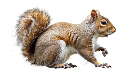 Obraz premium squirrel photo on trasnparent background --ar 16:9 Job ID: 5b7e939e-e5a2-4ae3-ab4a-62a17b467a64
