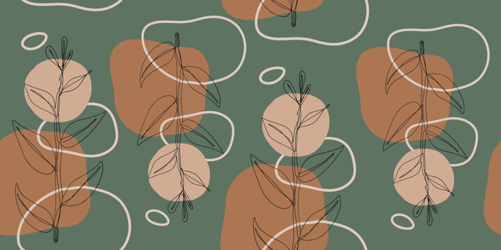 Abstract creative seamless pattern. Artistic background. Modern design for paper, cover, fabric, interior decor and other users.
