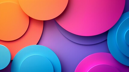 abstract round bright background. round mystical image with a bright colored background. copy space
