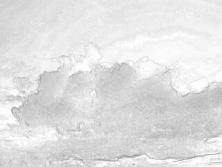 Stormy sky with white and grey clouds background, beautiful sunset heaven photo. Hand drawn pencil sketch illustration