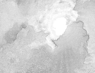 Dark clouds in the stormy sunset sky background, beautiful heaven photo. Hand drawn pencil sketch illustration