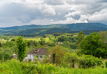Around Saulxures in France