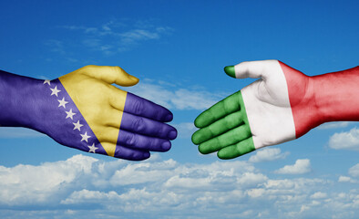 Italy And Bosnia And Herzegovina