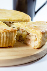 Torta Salgada e saudável de Palmito 