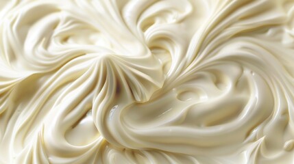 Obraz premium Swirling cream