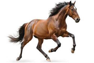 Obraz premium horse isolated on white
