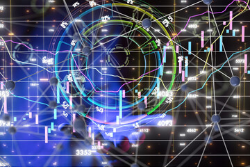 Futuristic wave, Futuristic data stream