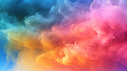 Fototapeta premium rainbow smoke background