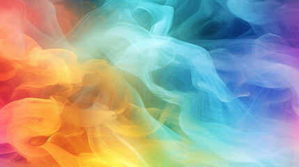 Fototapeta premium rainbow smoke background