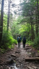 Serene LGBTQ Hiking Retreat in Scenic Mountain Trails Promoting Physical Activity and Natural Beauty