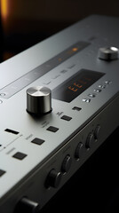 Obraz premium Sleek and Advanced DTS (Digital Theatre System) High-End Audio Processing Technology