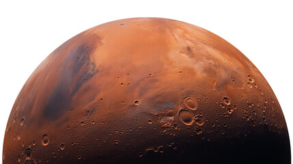 Mars Planet transparent png, isolated space graphic resource