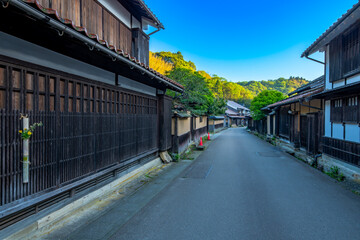 島根県　石見銀山　大森の町並み