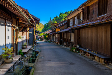 島根県　石見銀山　大森の町並み