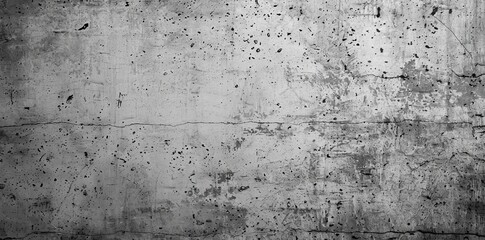 Obraz premium A concrete grunge wall, scratched cement background, and old grey material are seen in the foreground.