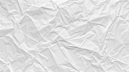 Obraz premium Unique wet crumpled white paper texture creative background
