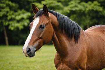 Obraz premium beautiful Abaco Barb Horse breed.