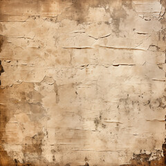 Aged Paper Background With Handwritten Text and Texture