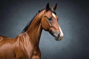 Obraz premium beautiful Aegidienberger Horse breed.