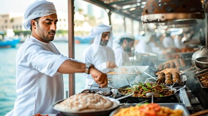 Dubai's culinary scene is a melting pot of flavors from around the world. From street food to Michelin-starred restaurants, there's something for every palate.
