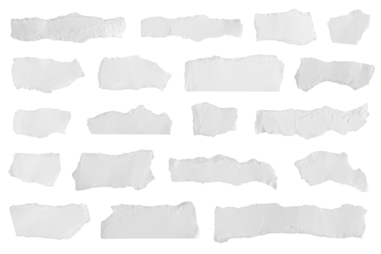 white paper on a white isolated background	
