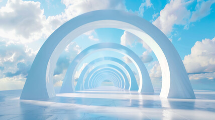 Obraz premium Futuristische Architektur