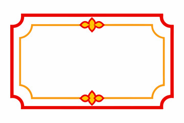 Border Vector with White Background Vector Illustration, Cartoons, Clipart, Line Art Design, Border vector with white background perfect for illustrations, cartoons, clipart, and line art design