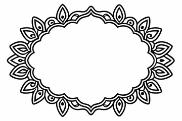 Border Vector with White Background Vector Illustration, Cartoons, Clipart, Line Art Design, Border vector with white background perfect for illustrations, cartoons, clipart, and line art design